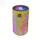 Elevate Your Car's Ambience with this Luxurious Rhinestone Humidifier &amp; Air Purifier!