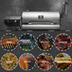 ZPG-7002C2E Pellet Grill BBQ Smoker Digital Control 697 sq. in.