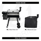 ZPG-7002C2E Pellet Grill BBQ Smoker Digital Control 697 sq. in.