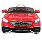 Tobbi 12V Benz Maybach S650 Licensed Electric Kids Ride On Car Music RC Remote Control Red