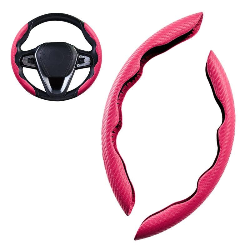 Carbon Fiber Car Steering Wheel Cover