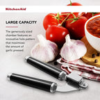 KitchenAid Classic Garlic Press, One Size, Black