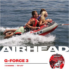 Airhead G-Force | 1-3 Rider Towable Tube for Boating