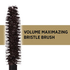 L'Oreal Paris Makeup Voluminous Original Washable Bold Eye Volume Building Mascara, Builds Lashes up to 2X Natural Thickness, Smudge Free, Clump Free, Carbon Black, 2 count
