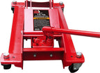 BIG RED TR4076 Torin Hydraulic Roll-Under Transmission Service/Floor Jack: 1/2 Ton (1,000 lb) Capacity, Red