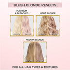 L’Oréal Paris Le Color Gloss One Step In-Shower Toning Hair Gloss, Neutralizes Brass, Conditions &amp; Boosts Shine, Blush Blonde, 4 fl oz