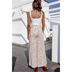 summer high waist wide trousers