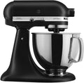 KitchenAid 5-Qt. Tilt-Head Stand Mixer KSM150PSBM Artisan Series, 5 Quart, Black Matte