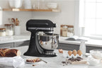 KitchenAid 5-Qt. Tilt-Head Stand Mixer KSM150PSBM Artisan Series, 5 Quart, Black Matte