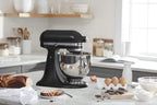 KitchenAid 5-Qt. Tilt-Head Stand Mixer KSM150PSBM Artisan Series, 5 Quart, Black Matte