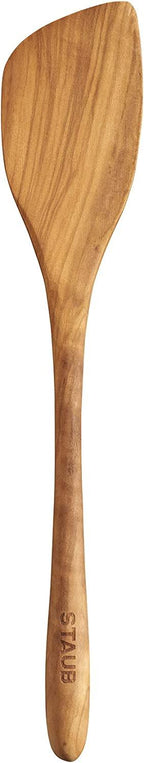 STAUB Olivewood Spatula, 12", Wood