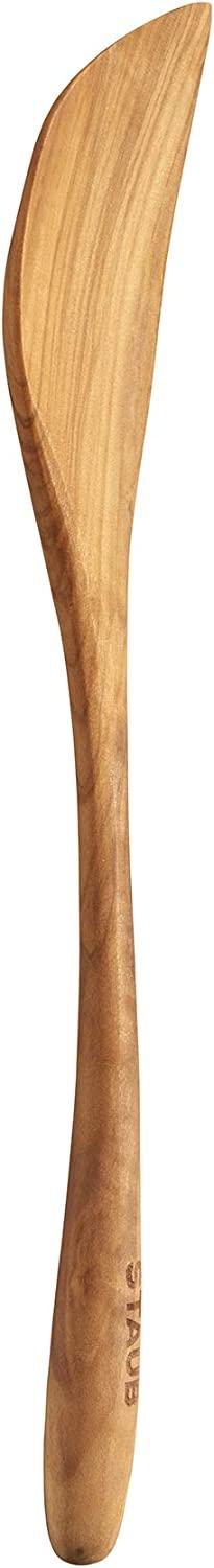 STAUB Olivewood Spatula, 12", Wood