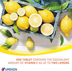 Umeken C-Balance High Potency Vitamin C - Chewable, Contains Antioxidants, Citric Acid, Gamma-linolenic Acid (200g), 4.5 Months Supply, Pack of 6