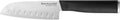 KitchenAid Classic Santoku Knife with Custom-Fit Blade Cover, 5-inch, Sharp Kitchen Knife, High-Carbon Japanese Stainless Steel Blade, Black