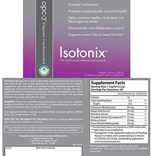 Isotonix Daily Essentials Kit, OPC-3, Activated B Complex, Calcium Plus, Multivitamin with Iron, Helps Maintain Healthy Cholesterol, Support Strong Immune System, Market America (90 Servings)