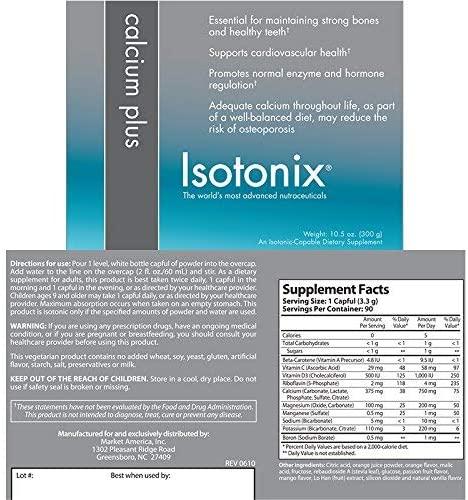 Isotonix Daily Essentials Kit, OPC-3, Activated B Complex, Calcium Plus, Multivitamin with Iron, Helps Maintain Healthy Cholesterol, Support Strong Immune System, Market America (90 Servings)