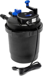 CNZ CPF-2500 Bio Pressure Pond Filter with 13w Clarifier, Up to 1600 gallons