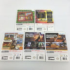 Wii Bundle w/ 5 games, 2 Controllers, 1 Guitar, Star Wars video games