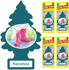 LITTLE TREES Air Fresheners Car Air Freshener. Hanging Tree Provides Long Lasting Scent for Auto or Home. Rainshine, 24 Air Fresheners