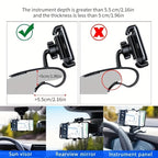 Angle-Adjustable Car Phone Mount: Rotate &amp; Secure Your Phone For Easy Accessibility