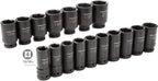 TEKTON 3/4 Inch Drive Deep 6-Point Impact Socket Set, 22-Piece (7/8-2 in.) | 48995