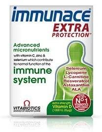 Vitabiotics Immunace Extra Protection (30 Tablets) 10 Pack Bulk Savings