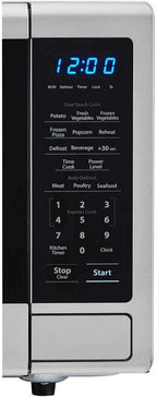 Sharp Carousel 1.1 Cu Ft  Steel Microwave Oven (Renewed)