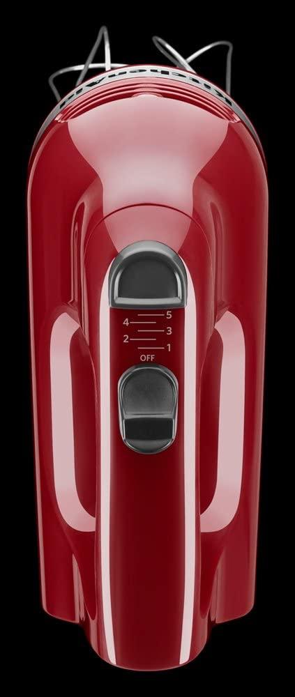 KitchenAid 5-Speed Ultra Power Hand Mixer, Empire Red