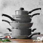 Ballarini Asti Aluminum 10-pc Nonstick Cookware Set, Made in Italy
