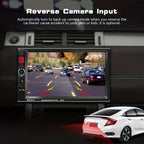 7-Inch HD Touch Screen Car Stereo Radio Audio Double Din Car Multimedia Player With Mirror Link USB FM Autoradio+Remote Control +Steering Control