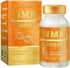 Lovita NMN 38000+, NMN Supplement with Resveratrol, Nicotinamide Mononucleotide 635 mg per Capsule, High Absorption & Stabilized Form, 99% Purity, for Healthy Aging, 60 Vegetarian Capsules