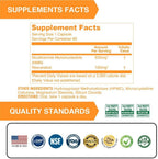 Lovita NMN 38000+, NMN Supplement with Resveratrol, Nicotinamide Mononucleotide 635 mg per Capsule, High Absorption & Stabilized Form, 99% Purity, for Healthy Aging, 60 Vegetarian Capsules