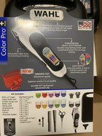 Wahl Color Pro Plus Haircut Clipper Kit - Black/Silver