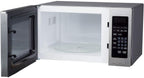 Magic Chef Cu. Ft. 900W Countertop Oven with  Steel Front MCM990ST 0.9 cu.ft. Microwave, 9