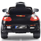 Goplus 6V Kids Ride On Car RC Remote Control Battery Powered w/ LED Lights MP3 Black