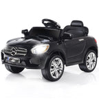 Goplus 6V Kids Ride On Car RC Remote Control Battery Powered w/ LED Lights MP3 Black