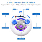 Goplus 6V Kids Ride On Car RC Remote Control Battery Powered w/ LED Lights MP3 Black