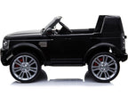 Land Rover Discovery 12v Kids Battery Powered Car 2 Seater Black (2.4ghz RC)