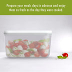 ZWILLING Fresh & Save 3-pc Assorted Sizes Food Storage Container, Meal Prep Container, BPA-Free