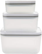 ZWILLING Fresh & Save 3-pc Assorted Sizes Food Storage Container, Meal Prep Container, BPA-Free