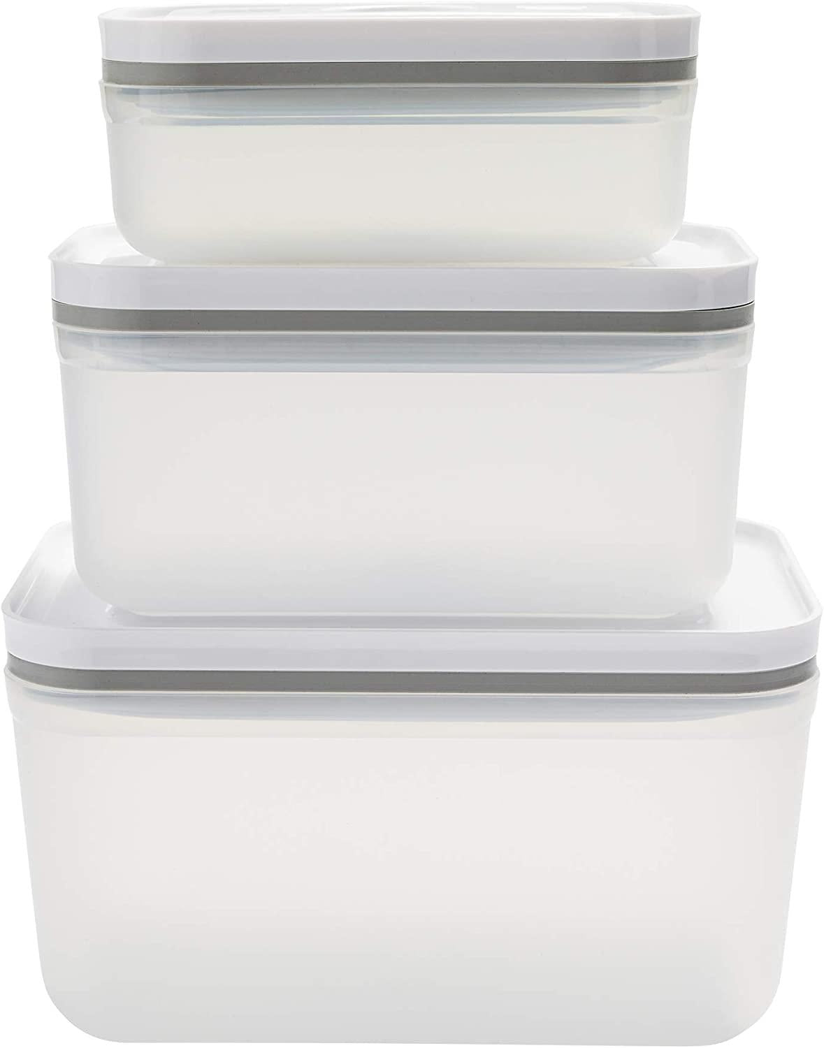 ZWILLING Fresh & Save 3-pc Assorted Sizes Food Storage Container, Meal Prep Container, BPA-Free