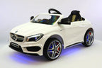 Mercedes CLA45 12V Kids Ride-On Car with R/C Parental Remote | White