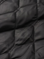 mens letter print applique zip front baseball collar casual double-faced jackets