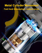 120W Wireless Rechargeable Air Compressor: Portable &amp; Automatic Tire Inflator For Your Car!