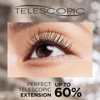 L’Oréal Paris Makeup Telescopic Original Lengthening Mascara, Blackest Black, 0.27 Fl Oz (1 Count)