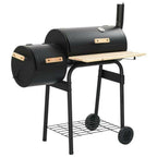 Heavy Duty Outdoor BBQ Grill Charcoal Barbecue Pit Picnic Camping Cooker Smoker