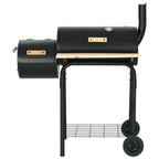 Heavy Duty Outdoor BBQ Grill Charcoal Barbecue Pit Picnic Camping Cooker Smoker