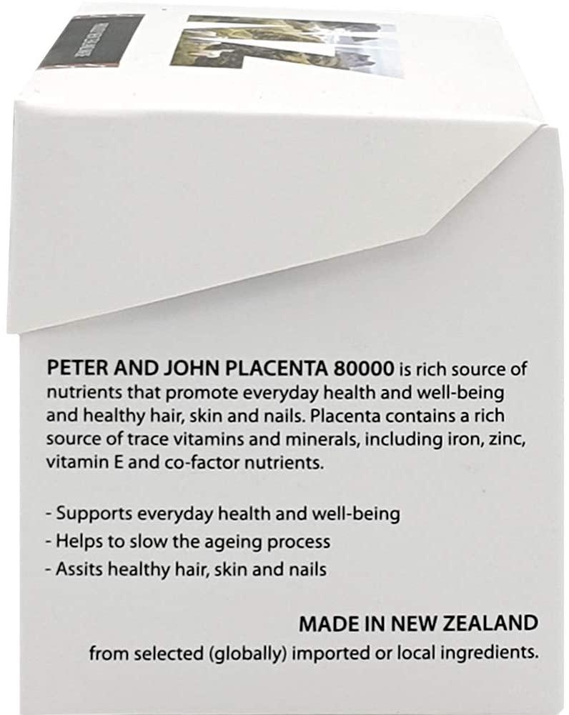 Ovine Placenta 80000 60Capsules Made in New Zealand Sheep_Placenta Extract Nutritional Supplements (3 Pack)