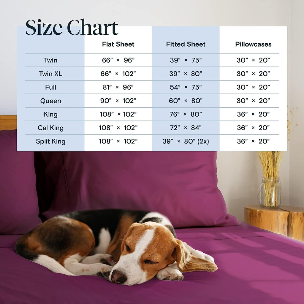 LuxClub Twin XL Sheets Set - Soft Twin Bed Sheets for Boys and Girls, 4 PC Deep Pockets 18" Eco Friendly Wrinkle Free Kids Fitted Sheets Machine Washable Hotel Bedding Silky Soft - Eggplant Twin XL