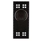 Craftsman Plate Double Dummy Craftsman Door Knob in Timeless Bronze